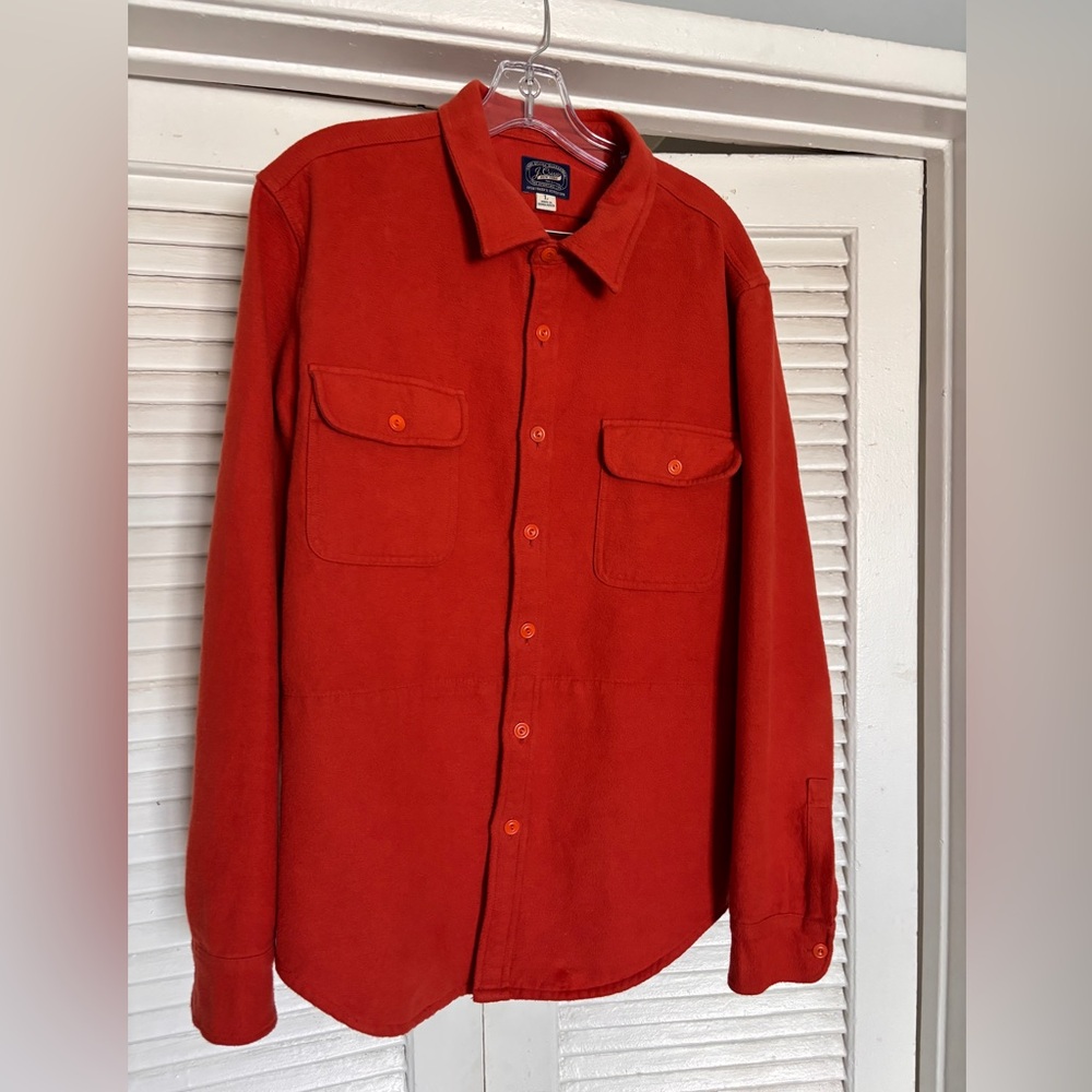 J Crew Button-Up Shirt Jacket